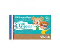 Mini coffret Maquillage Namaki® 3 couleurs Clown & Arlequin -