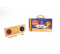 Kit De Maquillage 3 Couleurs Ninja Et Super-héros Namaki Multi-coloured TU