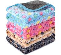 Namalu 4 Couverture Animal de Compagnie, Motif Étoile, 30 x 30 cm | Couvertures pour Cochon d'Inde en Polaire, Lavables, Imperméables, Doublures Absorbantes Cages, Tapis de Couchage Animaux