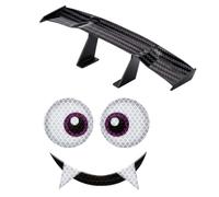 Namalu Autocollants pour Tondeuse Robot (1 pièce), aileron (1 pièce), Yeux