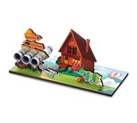 Namalu Emballage Cadeau en Espèces, Emballage de Bons d'Achat en Bois 3D, Carte Cadeau pour Anniversaires, Mariages, Fête des Pères et Saint-Valentin(Voyage)