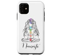 Namaste Chakra Méditation Yogi Mudra Lotus Cadeau Yoga Coque pour iPhone 11