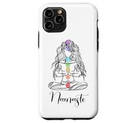 Namaste Chakra Méditation Yogi Mudra Lotus Cadeau Yoga Coque pour iPhone 11 Pro