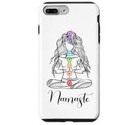 Namaste Chakra Méditation Yogi Mudra Lotus Cadeau Yoga Coque pour iPhone 7 Plus/8 Plus