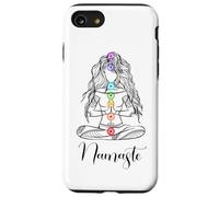 Namaste Chakra Méditation Yogi Mudra Lotus Cadeau Yoga Coque pour iPhone SE (2020) / 7/8