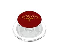 Namaste Eyes of Wisdom Jaune de Bon augure PopSockets PopGrip pour MagSafe