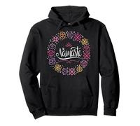 Namaste Fleur de Vie Yoga Exercice Méditation Zen Professeur Sweat à Capuche