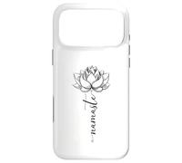 Namaste Lotus Flowers Yoga Méditation Idée Cadeau Coque pour iPhone 17 Pro Max