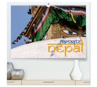 Namaste Nepal (hochwertiger Premium Wandkalender 2026 DIN A2 quer), Kunstdruck in Hochglanz: Faszinierendes Land Nepal - Menschen, Kultur und Abenteuer