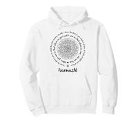 Namaste One Om Mandala Méditation Dictons pour Professeur de Yoga Sweat à Capuche