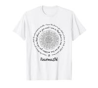 Namaste One Om Méditation Dictons Mandala Yoga Professeur T-Shirt