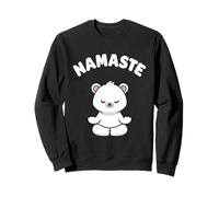 Namaste Ours Mignon et Amusant pour Le Yoga Sweatshirt