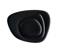 Namasté - Set de 3 assiettes plates plate 1: 20x1x19cm/plate 2: 27x1,4x26cm