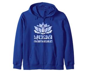 Namaste T-Shirt de Yoga pour Yoga Om Namaste Sweat à Capuche