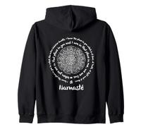 Namaste WE are One Méditation Dictons Mandala Yoga Inspiré Sweat à Capuche