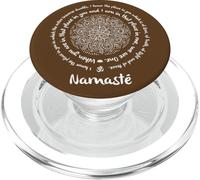 Namaste WE are One Méditation Yoga Dictons PopSockets PopGrip pour MagSafe