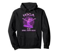 Namaste Womens Laughter Yoga is My Happy Hour Sweat à Capuche