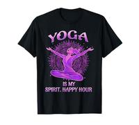 Namaste Womens Laughter Yoga is My Happy Hour T-Shirt