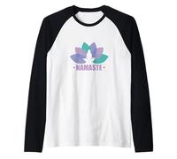 Namaste Yoga en Harmonie avec Vous-même Manche Raglan