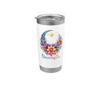 Namaste Yoga Méditation Zen Gobelet isotherme en acier inoxydable double paroi