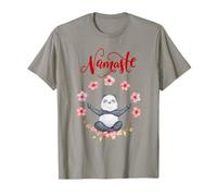 Namaste Yoga Panda Ours Lotus Pose Cadeau pour Enseignant T-Shirt