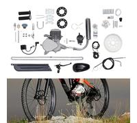 NaMaSyo Kit de conversion motorisé pour vélo 2 temps 80 CC - Moteur à essence électrique 44 dents - Moteur auxiliaire motorisé à essence - 48 km/h - Pour VTT, vélo de route, cruiser