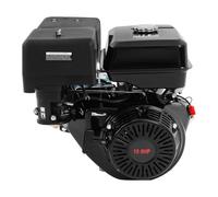 NaMaSyo Moteur à essence 15 HP 420 cc 4 temps 9,7 kW Go Kart - Moteur à essence - Refroidi par air - Démarrage par câble - Moteur de rechange 1 cylindre industriel