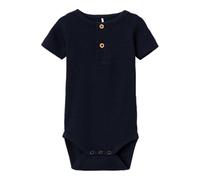 NAME IT Baby Boys NBMKAB SS Noos Body Saphir foncé Taille 50, Dark Sapphire, 1 Mois