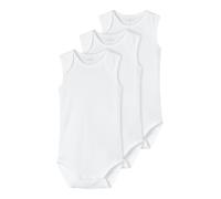NAME IT Barboteuse / body blanc, Taille 80