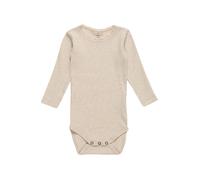NAME IT Barboteuse / body 'Kab' beige chiné, Taille 86