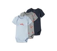 NAME IT Barboteuse / body marine / bleu clair / gris chiné / rouge sang, Taille 50