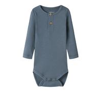 NAME IT Barboteuse / body 'NBMKab' bleu-gris, Taille 86