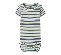 NAME IT Barboteuse / body 'NBNBANI' bleu marine / blanc cassé, Taille 80
