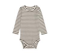 NAME IT Barboteuse / body 'NBNBani' noir / blanc, Taille 74