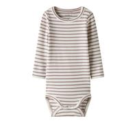 NAME IT Barboteuse / body 'NBNBani' violet / blanc cassé, Taille 50