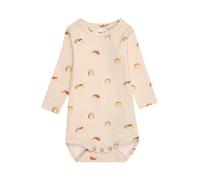 NAME IT Barboteuse / body 'NBNNILLE' crème / chamois / marron / noir, Taille 86