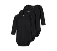 NAME IT Barboteuse / body noir, Taille 74