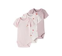 NAME IT Barboteuse / body rose / rose ancienne / rose pastel / rouge, Taille 80