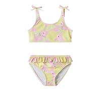 NAME IT Bikini 'NMFZILUA' citron vert / vert / rose / blanc, Taille 86-92