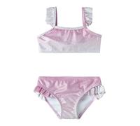NAME IT Bikini 'NMFZola' framboise / argent, Taille 98-104