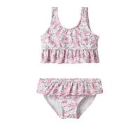 NAME IT Bikini 'NMFZOLEA' vert / rose / rose / blanc cassé, Taille 86-92