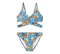 NAME IT Bikini 'ZELINE' bleu / orange, Taille 110-116