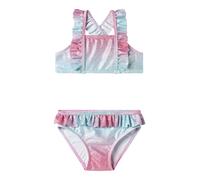 NAME IT Bikini 'Zelma' bleu clair / rose / rose foncé, Taille 86-92
