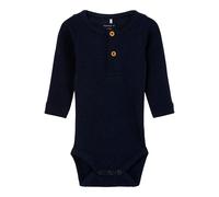 NAME IT Body Nbmkab LS Noos pour garçon, Dark Sapphire, 92 cm