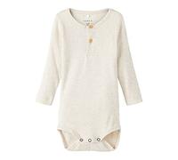 NAME IT Body pour bébé garçon Nbmkab LS Noos - Beige - 12 mois