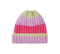 NAME IT Bonnet 'MEZI' vert clair / lilas / rose, Taille 52-53