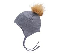 NAME IT Bonnet noisette / gris, Taille 40-44