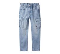 NAME IT Boy Nkmsilas Tap 6650-Az Noos Cargo, Bleu Jeans Clair, 164 Garçon