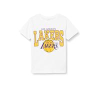 NAME IT Boy's NKMMADS NBA SS Box OUS Top Bright White 134/140, Blanc éclatant., 134-140 cm