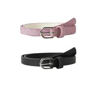 NAME IT Ceinture 'NKFRafi' éosine / noir / argent, Taille 85